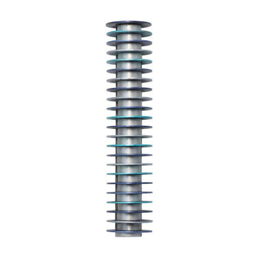 Blue Emanuel Mezuzah Case w/ Discs 12cm