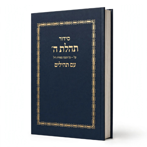 Siddur Pocket Plastic-Cover New Edition, with Tehillim / סידור תהלת ה׳ עם תהלים