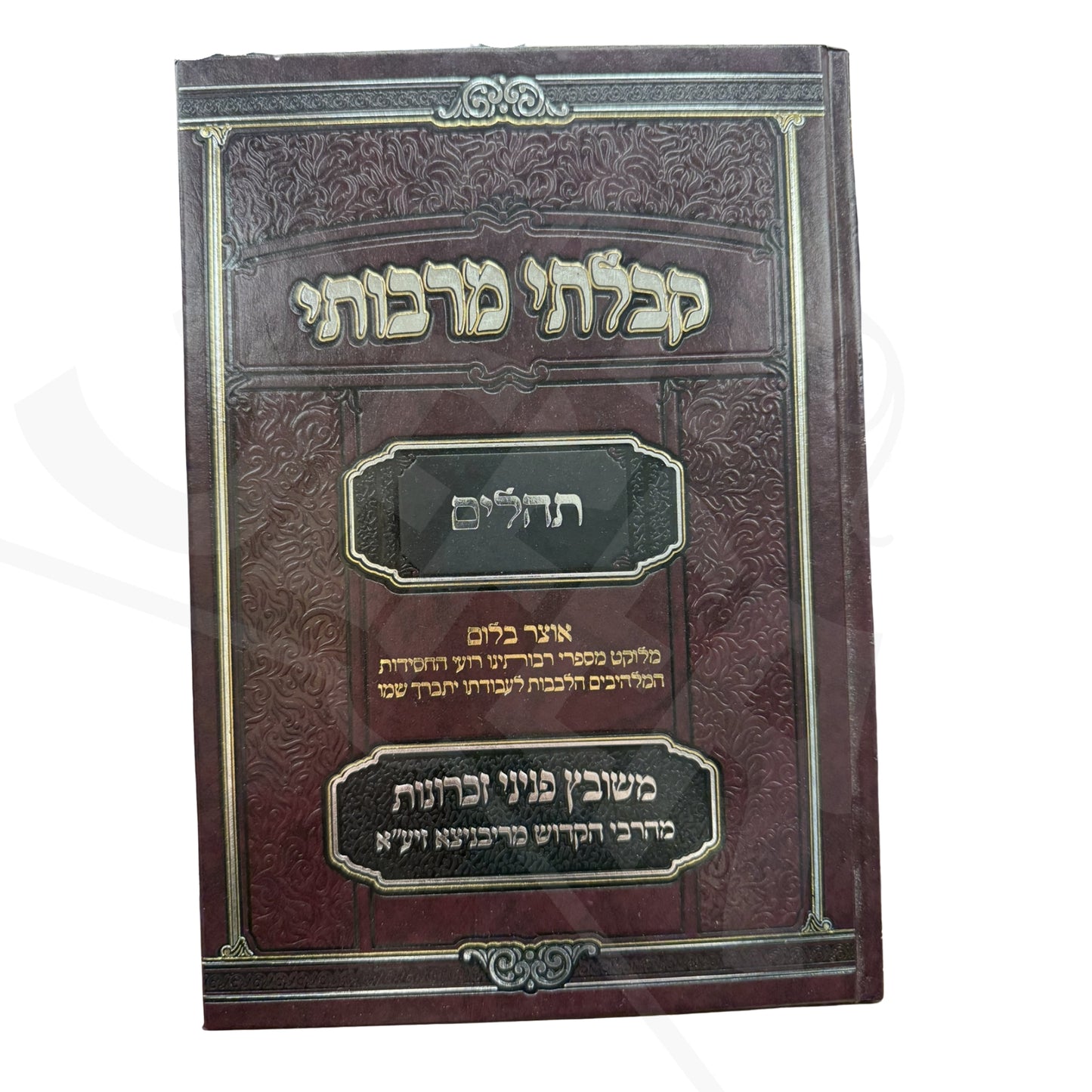 Kibalti M'Rabosai Al Tehillim / קבלתי מרבותי על תהלים