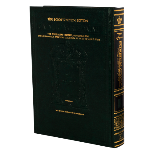 Schottenstein Talmud Yerushalmi - English Edition [#25] - Tractate Taanis (Hardcover)