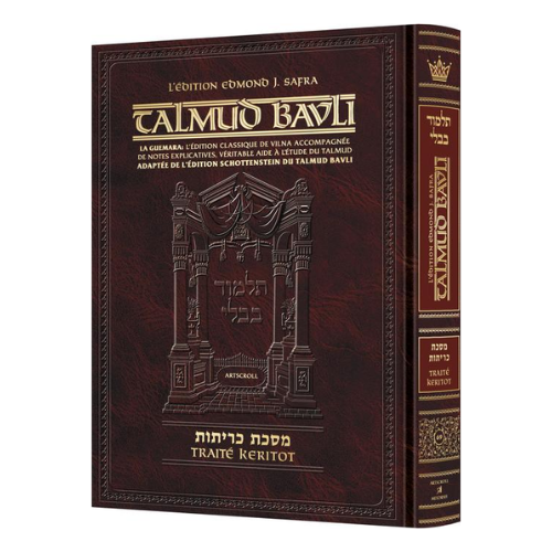 Edmond J. Safra - French Ed Talmud [#69] - Kerisos (2a-28b) Chapters 1-6