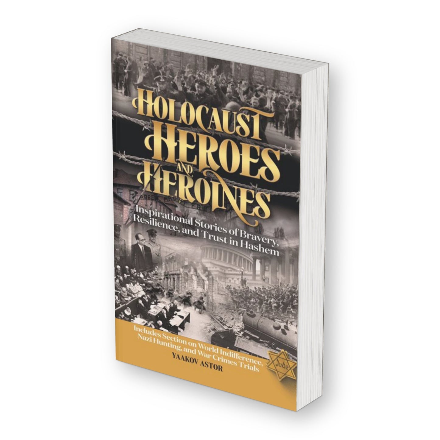Holocaust Heroes and Heroines: Inspirational Stories of Bravery, Resilience and Trust in Hashem - Soft Cover