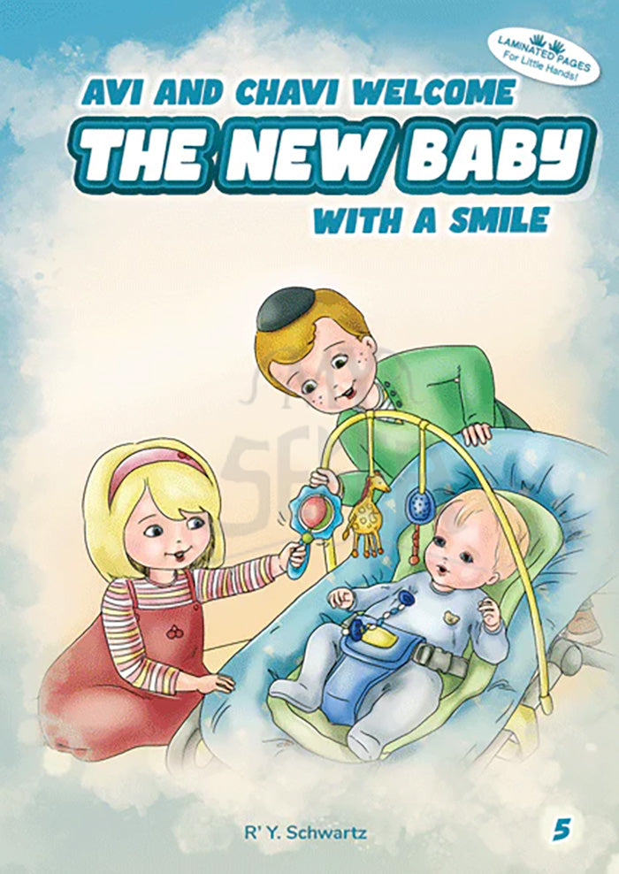 Avi and Chavi Welcome the New Baby With a Smile