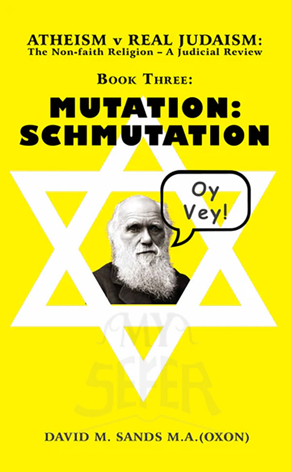 MUTATION: SCHMUTATION (VOLUME III - ATHEISM V REAL JUDAISM SET OF 4)