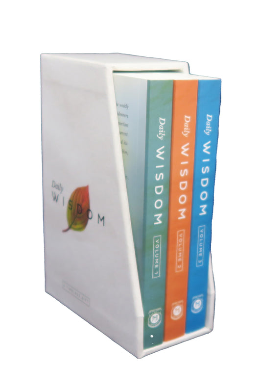 Daily Wisdom 3 volumes - Pocket Edition - Slipcased Set
