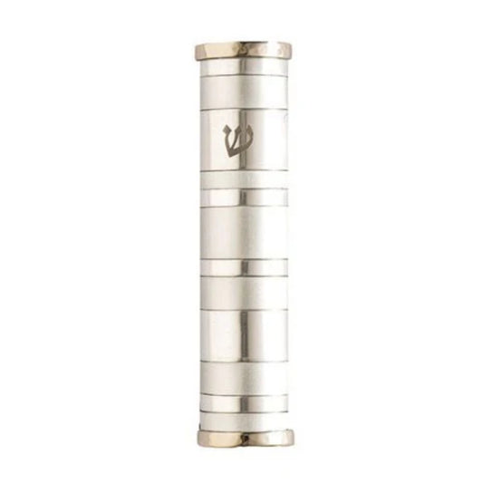 Emanuel Mezuzah Case w/ Rings-Natural