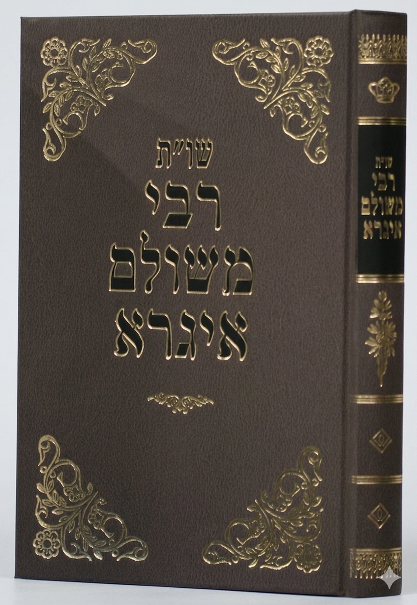 Shu"t Rabbi Meshullam Igra / שו"ת רבי משולם איגרא