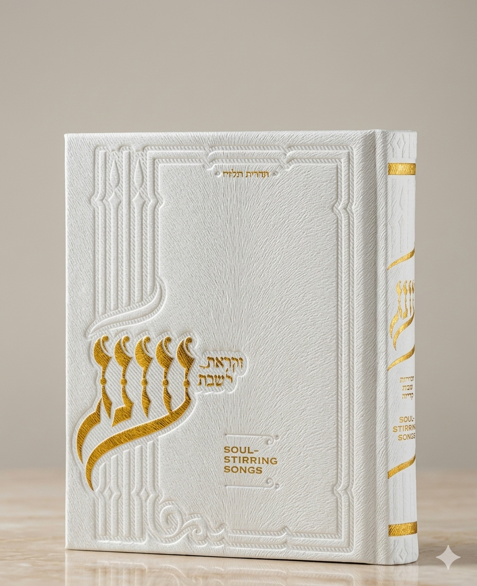 Oneg Zemiros (White) - Hardcover Medium