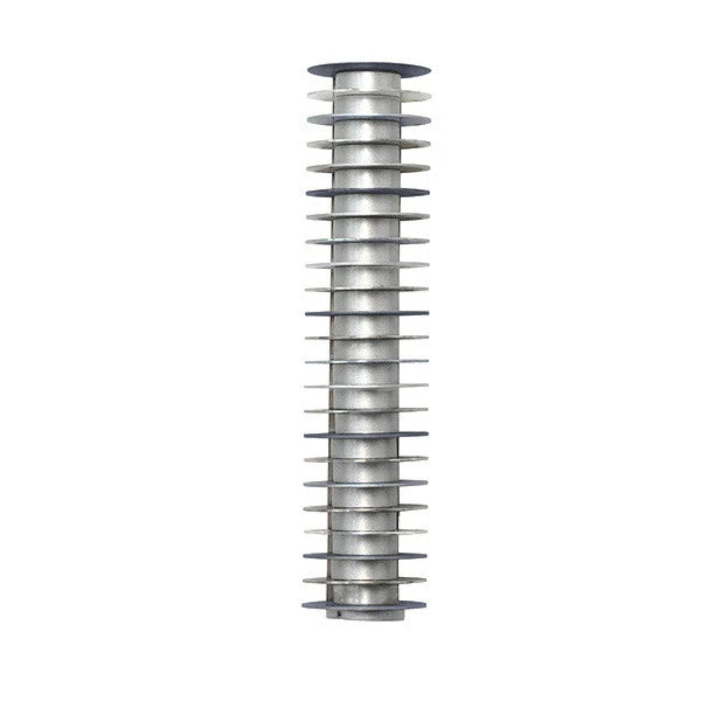 Gray Emanuel Mezuzah Case w/ Discs 12cm