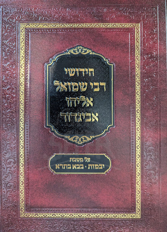 Chidushei Rabbi Shmuel Eliyahu Avigdor / חידושי רבי שמואל אליהו אביגדור
