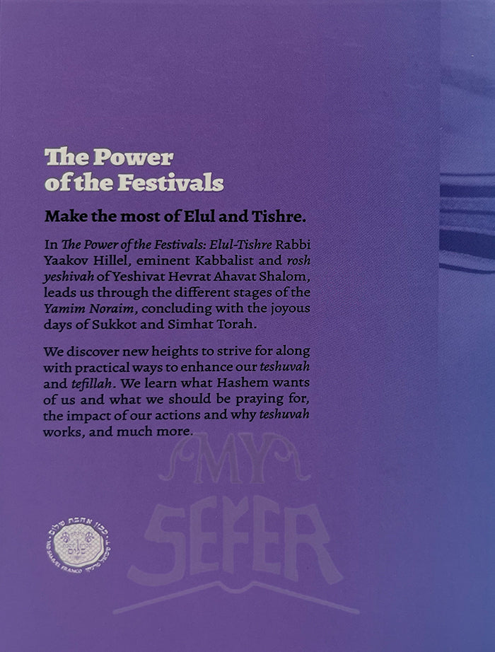 The Power Of The Festivals - Elul & Tishre