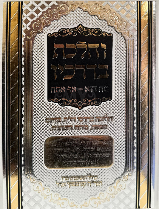 VeHalachas BeDrachav / והלכה בדרכיו