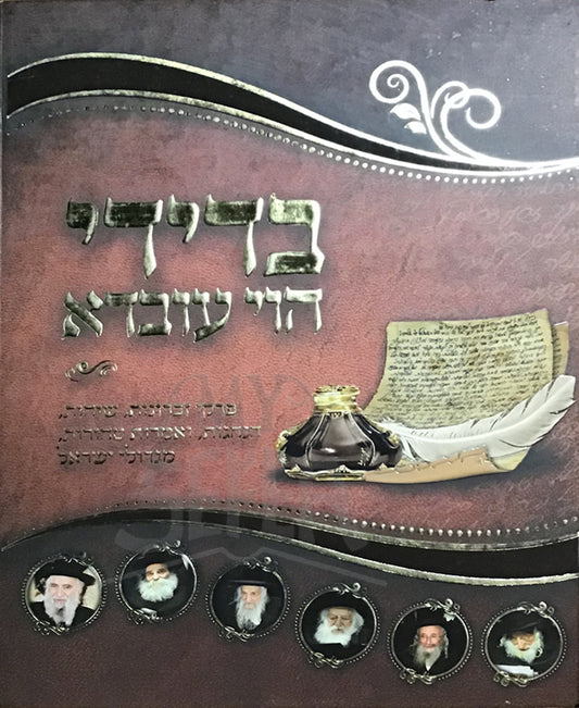 BeDidi Havi / בדידי הוה עובדא - פרקי זכרונות מגדולי ישראל