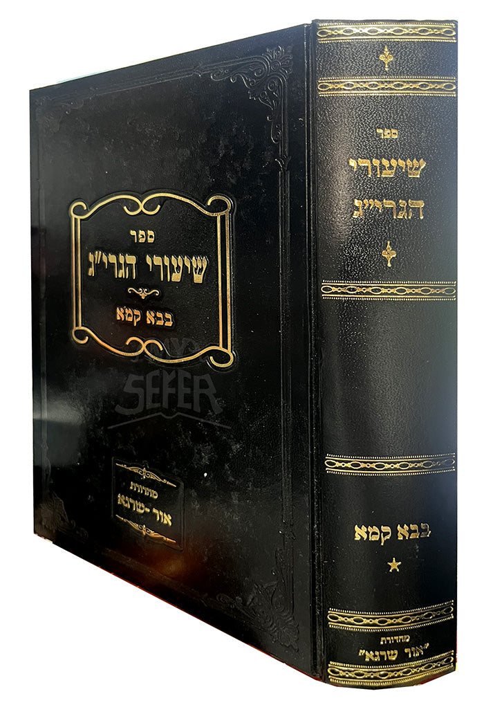 Sefer Shiyurei HaGraa - Bava Kamma / ספר שיעורי הגרייג-בבא קמא