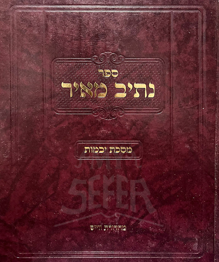 Sefer Netiv Meir - Masechet Yevamot / ספר נתיב מאיר-מסכת יבמות