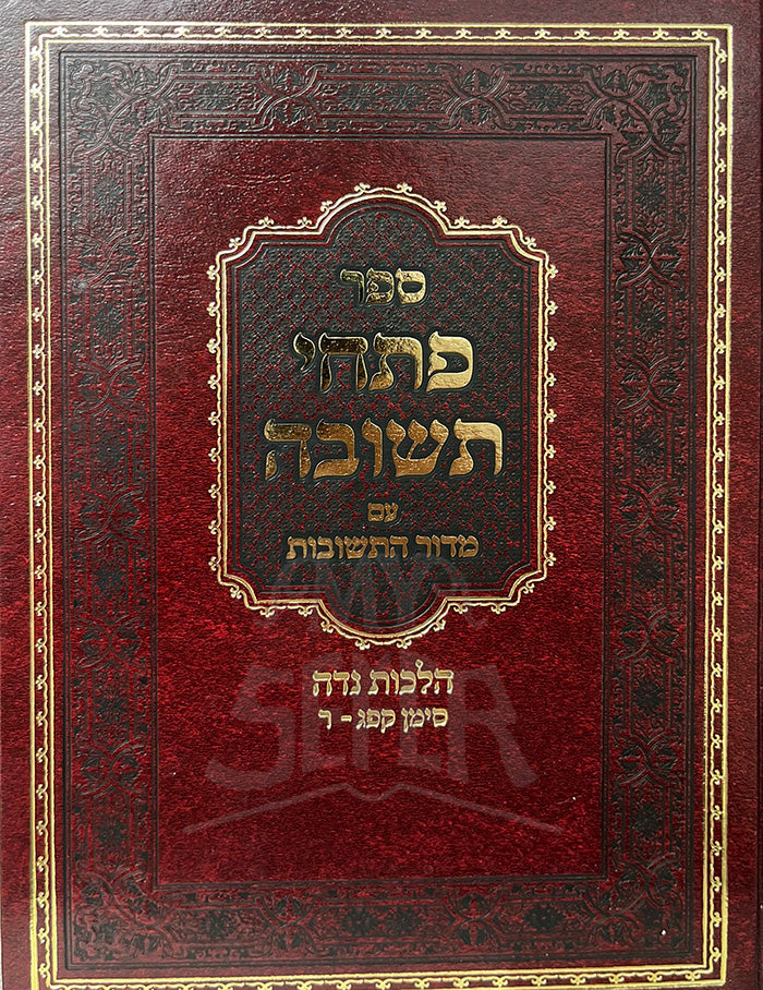 Sefer Petuchei Teshuvah / ספר פתחי תשובה