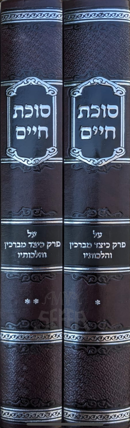 Sefer Sukkas Chaim 2 Volume Set / ספר סוכת חיים 2 כרכים