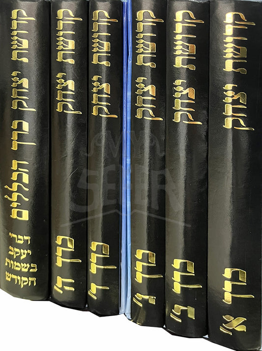Kedushat Yitzchak 6 Volume Set / קדושת יצחק ו' כרכים / כתבי הקבלה של הרב יצחק כדורי זצוק"ל זיע"א