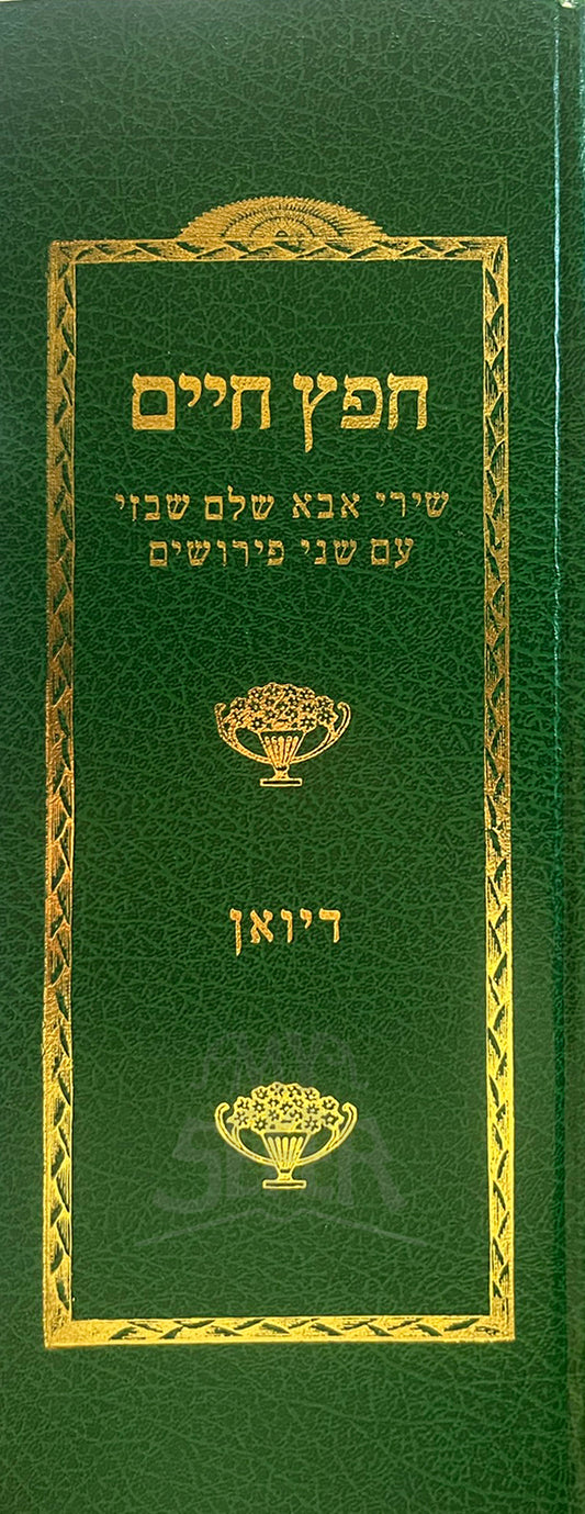 Sefer Chofetz Chaim Diyvan / ספר חפץ חיים דיואן