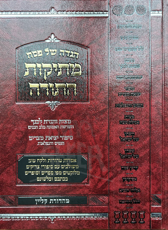 Haggadah Shel Pesach Mesikos HaTorah / הגדה של פסח מתיקות התורה