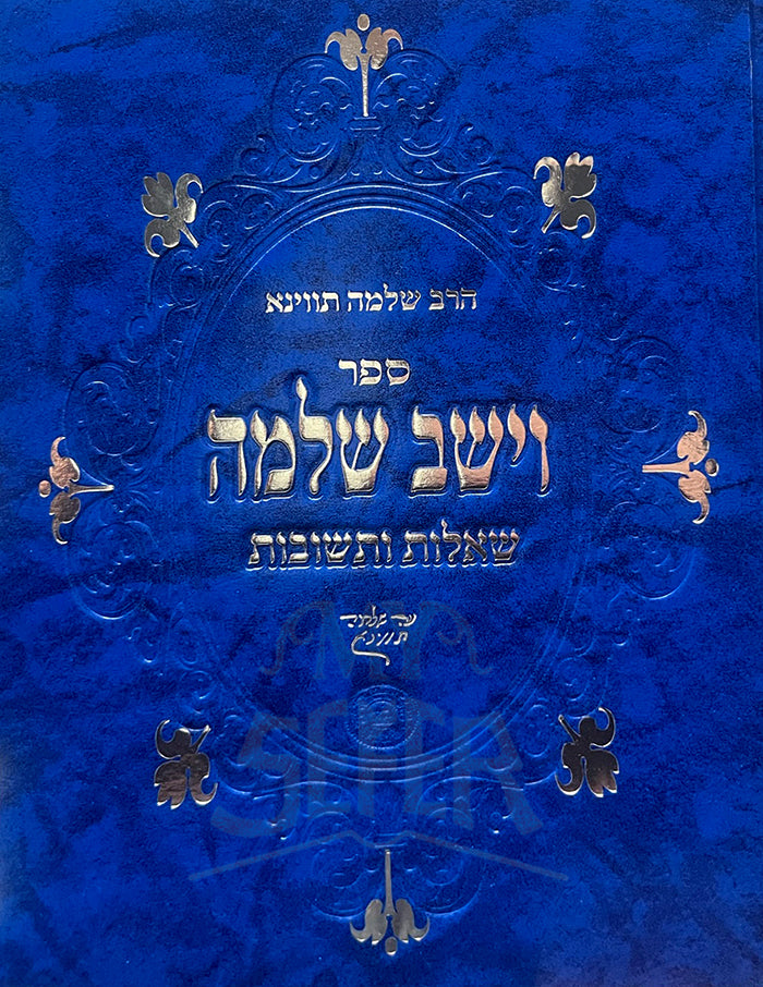 Shut VaYeshev Shlomo / שו"ת וישב שלמה