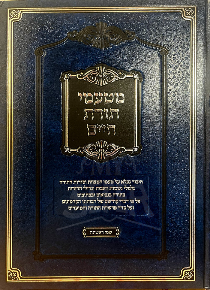 M'Tamei Toras Chaim Shana Rishona / מטעמי תורת חיים שנה ראשונה