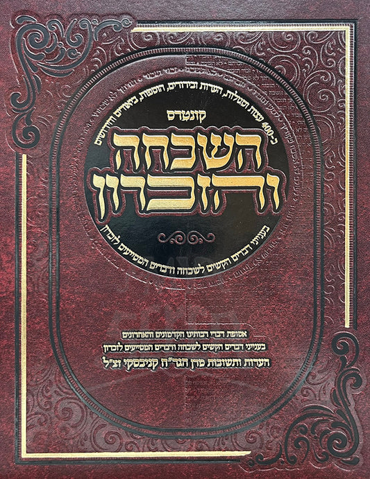 Kuntres Hashikchah V'HaZikaron / קונטרס השכחה והזכרון