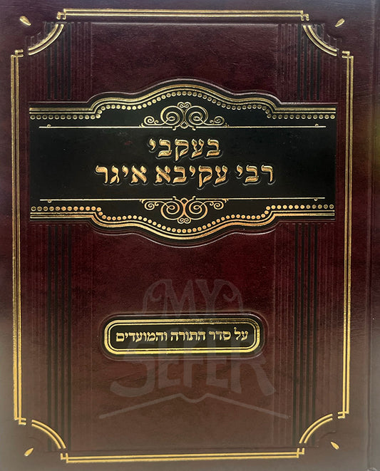 B`Kvei Rabbi Akiva Eiger / בעקבי רבי עקיבא איגר