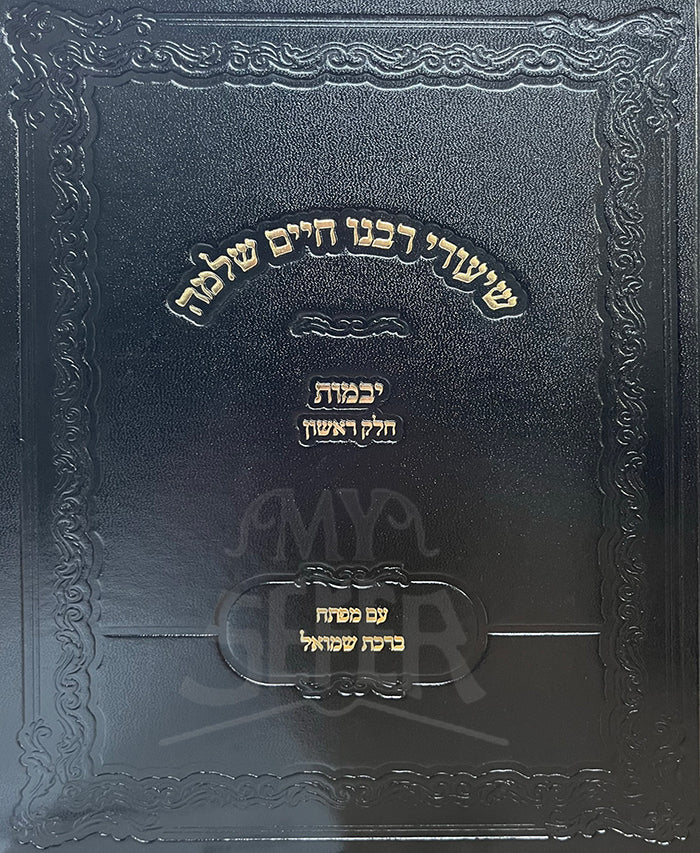 Shiurei Rabbeinu Chaim Shlomo-Yevamot / שיעורי רבנו חיים שלמה-יבמות