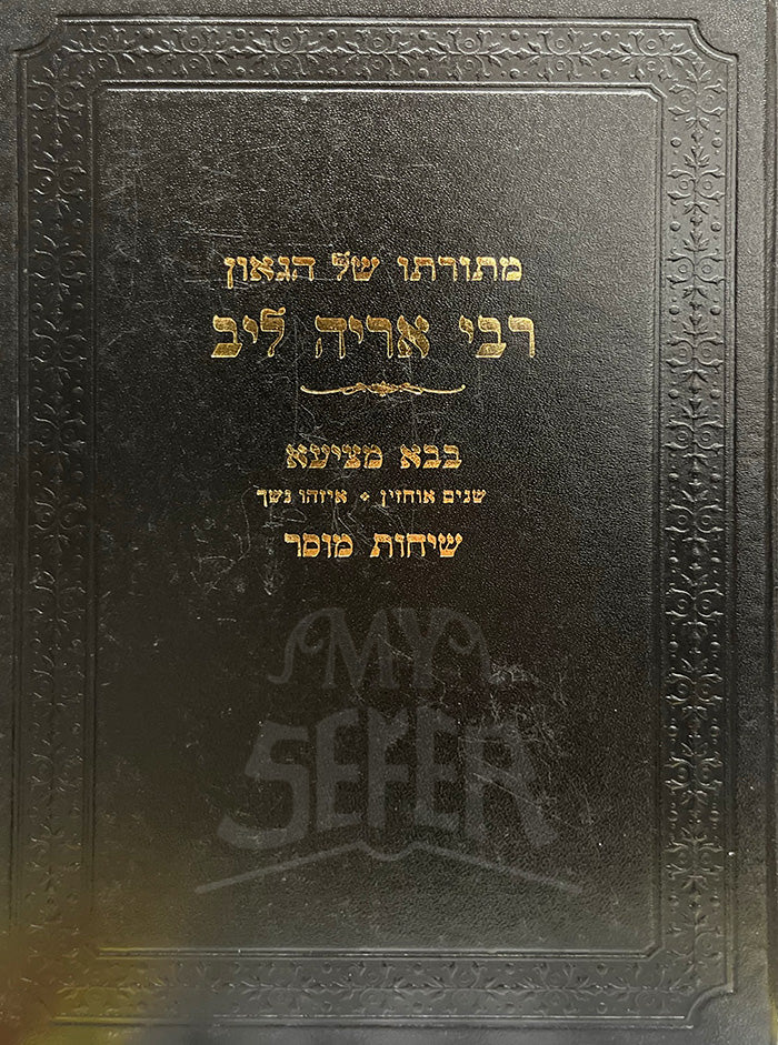 Rabbi Aryeh Leib / רבי אריה ליב