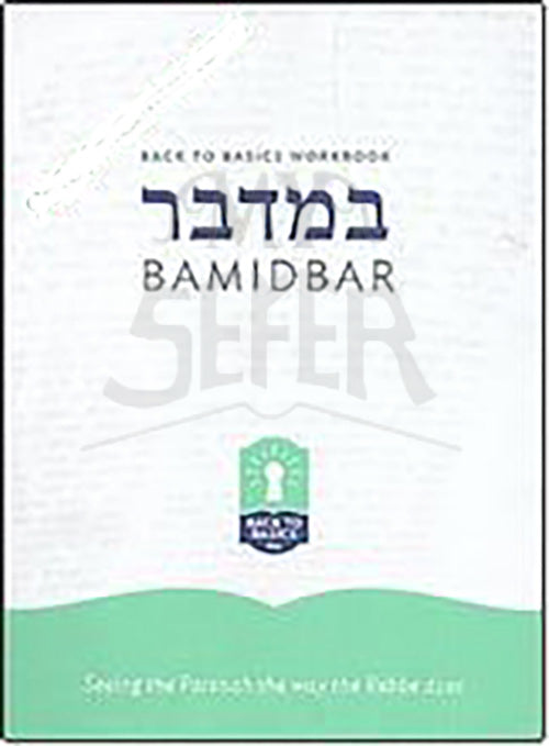 Back to Basics Workbook Bamidbar - English / Yiddish