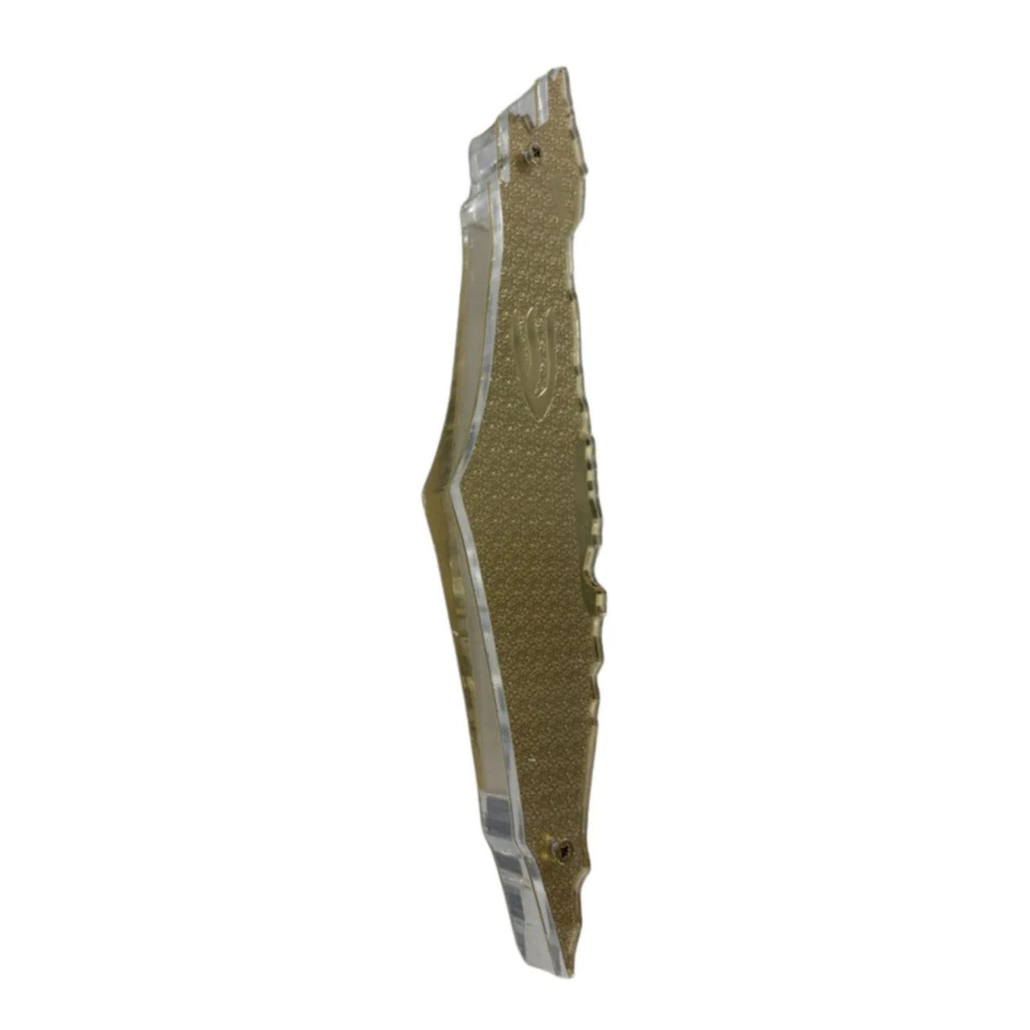 Isreal Shaped Lucite Mezuzah Case 8" Case (Fits 12cm Scroll)