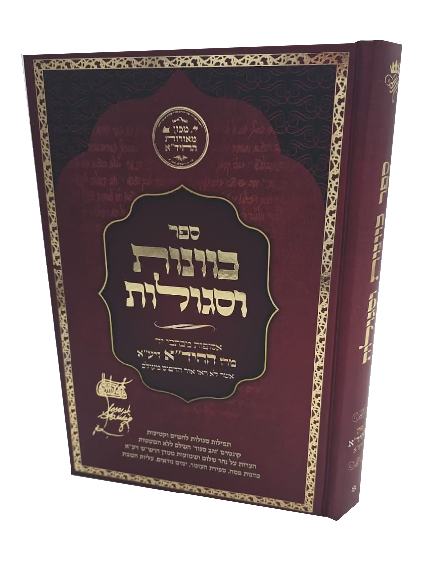 Kavanot U'Segulot - Asufot MiKitvei Yad Maran HaChida / כוונות וסגולות - אסופות מכתבי יד מרן החיד"א