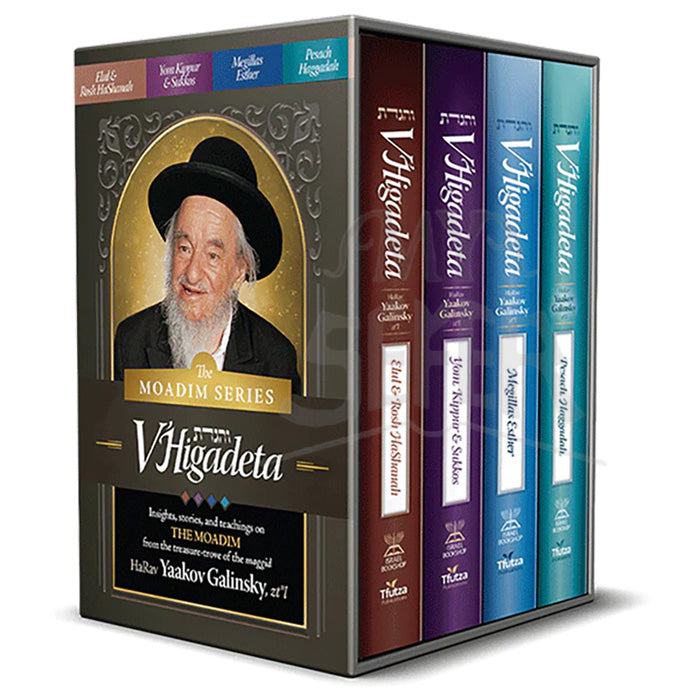 V'Higadeta-The Moadim Series - 4 Volume Set