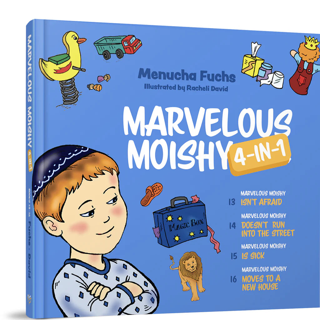 Marvelous Moishy 4 in 1 (books 13-16)
