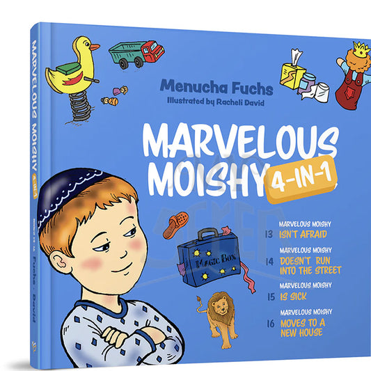 Marvelous Moishy 4 in 1 (books 13-16)