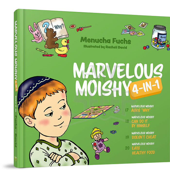 Marvelous Moishy 4 in 1 (books 17-20)