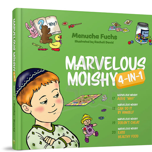 Marvelous Moishy 4 in 1 (books 17-20)