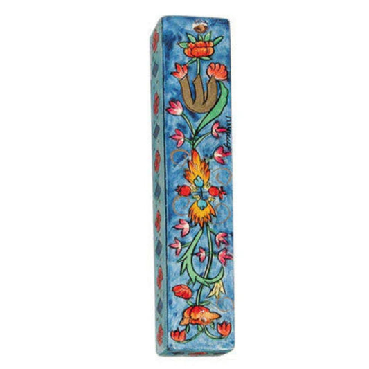 Oriental Large Wooden Mezuzah