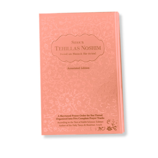 סידור תהילת נשים Siddur Tehillas Nashim Nusach Arizal-Chabad English Instructions, Pink (Paperback)