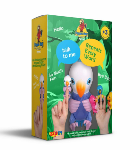 Zipin Puppa Guy Finger Pets