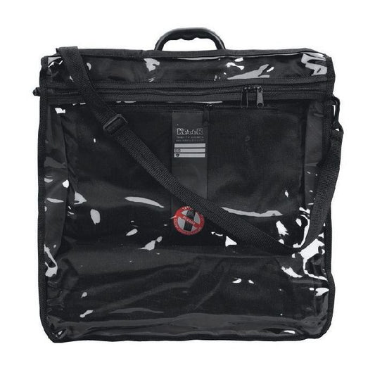 Tallis Tote, Rain Proof. Clear Front (Large - 16.5" x 17")