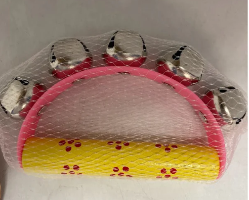 HALF MOON TAMBOURINE GRAGGER
