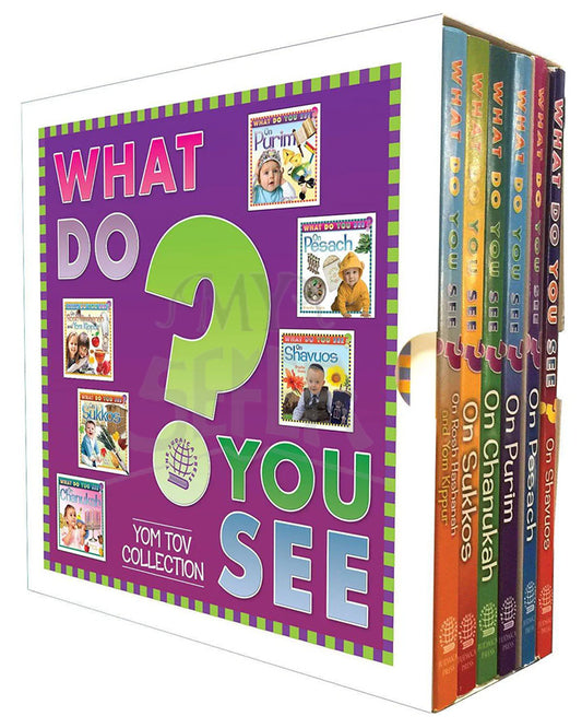 What Do You See? 6-vol. Slipcased Yom Tov Collection