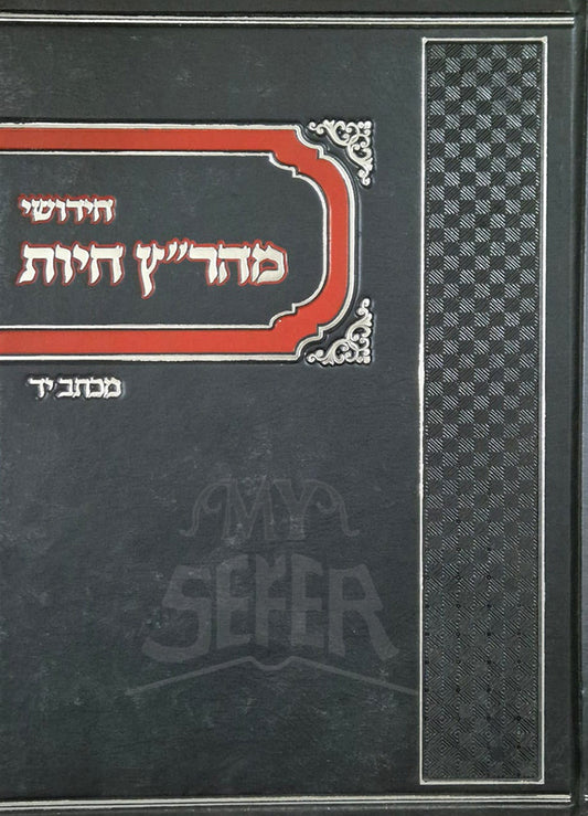 Chidushei Maharitz Chiyes M'Ktav Yad / חידושי מהר"ץ חיות מכתב יד