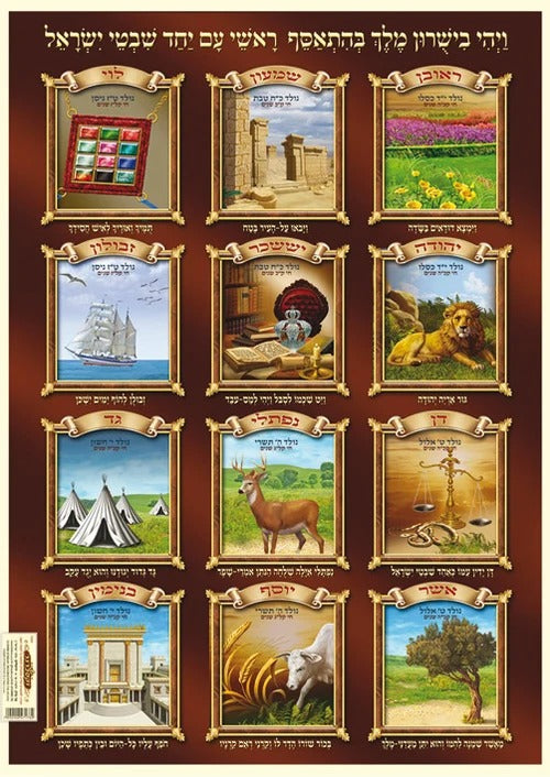 Laminated Poster 20" x 28" - Shevatim