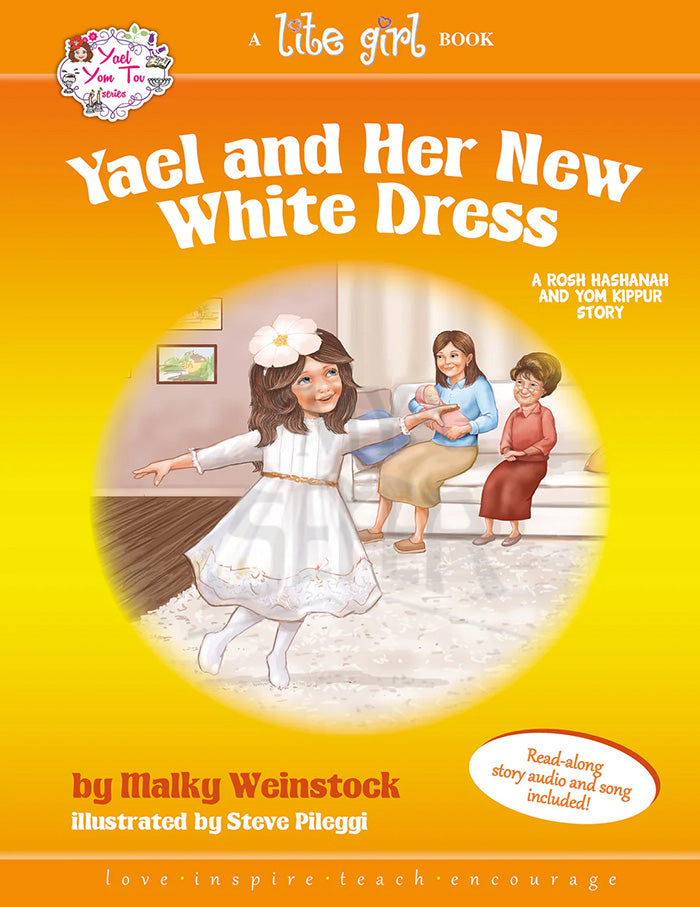 Yael and Her New White Dress