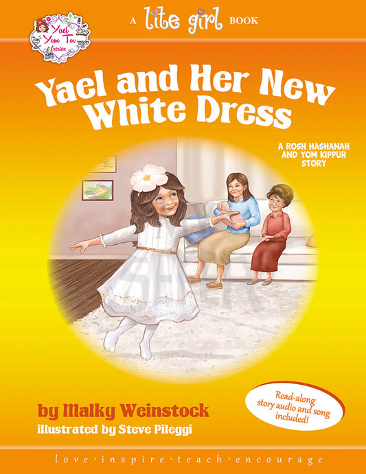 Yael and Her New White Dress