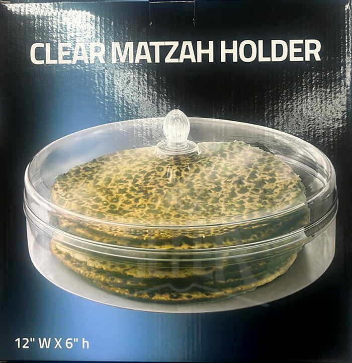 Matzah Holder Lucite Clear