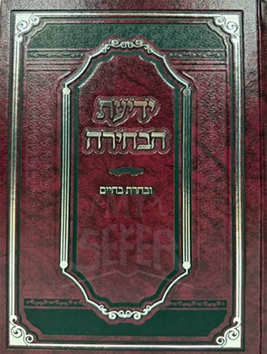 Yedias HaBechirah U'Becharta B'Chaim / ידיעת הבחירה ובחרת בחיים